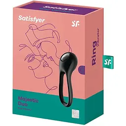Ерекційне кільце Satisfyer Majestic Duo - мініатюра 5