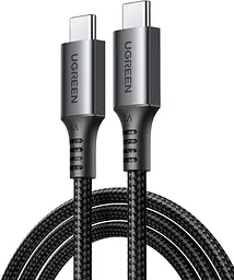 Кабель зарядний UGREEN USB C to USB C Charger Cable 100 W кабель для швидкого заряджання 2 м Black (US555)