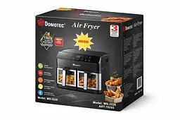 Аерофритюрниця DOMOTEC Air Fryer MS-3226, 4800 Вт 13 л - мініатюра 4