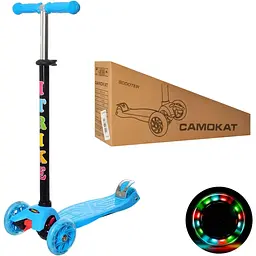 Самокат iTrike Maxi JR 3-003-BL - мініатюра 2