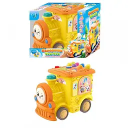 
Музичний паровозик WToys українською казки пісні скоромовки загадки 95606