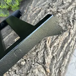 Полиця для мангалу Metalzavod Прометей на 9-12 шампурів, бічна, металева (PLK-MDR12) - мініатюра 8