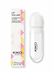 Крем для губ з ефектом збільшення об'єму Kiko Milano Lip Volume Plumping Effect Lip Cream 02 Transparent
