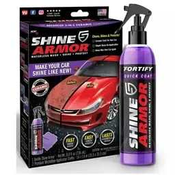 Поліроль для кузова Shine Armor, для лакофарбового покриття, від подряпин, 236 мл - мініатюра 2