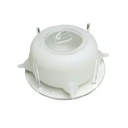 Cиліконова годівниця для молока для цуценят і кошенят Derby white з високою підставкою