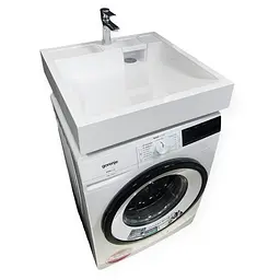 Раковина Adamant умивальник WASHER NEW штучний камінь прямокутна - мініатюра 7