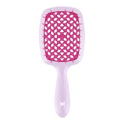 Гребінець Super Brush лавандовий з фуксією Janeke
