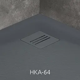 Душовий піддон Radaway Kyntos A 90x90 колір антрацит HKA9090-64 - мініатюра 6