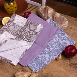Набір рушників MirSon №645 Lace of days 50х30 см 3 шт. (2200006740858) - мініатюра 3