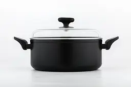 Каструля з кришкою Nois Salto Silver 830836 7 л 28 см чорна