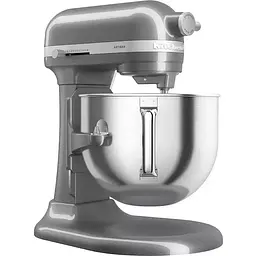 Планетарний міксер KitchenAid Artisan з підйомною чашею 6.6 л срібний медальон (5KSM70SHXEMS) - мініатюра 3