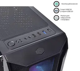 Корпус QUBE BOREY Black (BOREY_F5NU3) Без БП - мініатюра 3