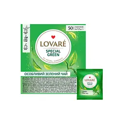 Чай Lovare "Special green" 50х1.5 г (lv.75459) - мініатюра 2