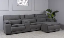 Диван кутовий Ego Home Денвер правий з електричним реклайнером і консоллю - мініатюра 4