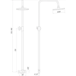 Душова колона Globus Lux GL-BAR-0101 - мініатюра 5