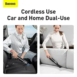Автомобільний пилосос Baseus CarVacuum Cleaner A3 70 ml (CRXCQA3-0A) - мініатюра 10