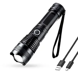 Ліхтар яскравість 1000 люмен Solight WN34 LED flash light акумулятор 2800mAh - мініатюра 4