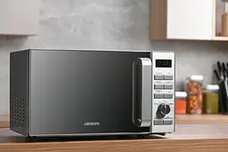Мікрохвильова піч Ardesto 20л 700Вт дисплей сріблястий - мініатюра 4