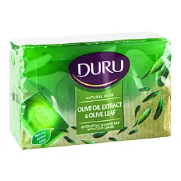 Туалетне мило Duru Natural Olive з екстрактом оливкової олії та з листям оливи 150 г - мініатюра 2