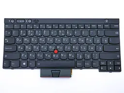 Клавіатура для Lenovo ThinkPad T430, T430i, T430s, T530, T530i, X230, X230i, X230s, W530, L530 (RU BLACK з підсвічуванням). Оригінал. - мініатюра 3
