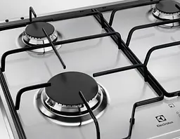 Варильна поверхня Electrolux газова, 60см, нерж - мініатюра 2