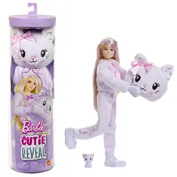 Лялька Barbie Cutie Reveal Милі бантики Кошеня (JJP64)