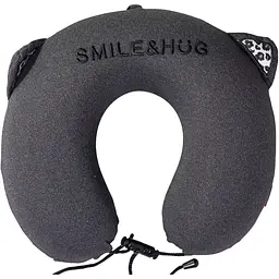 Подушка для шиї Smile&Hug U-подібна темно-сірий HP-56-14B