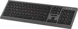 Клавіатура бездротова Maxxter KBW-01G-UA Gray-Black - мініатюра 3