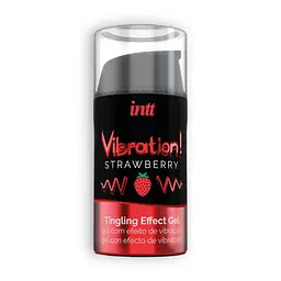 Рідкий вібратор Intt Vibration з ароматом полуниці 15 мл - мініатюра 3