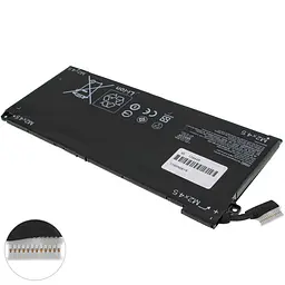 Акумулятор HP PG06XL (Omen 15-DH) 11.55V 5676 mAh 69Wh Black - мініатюра 2