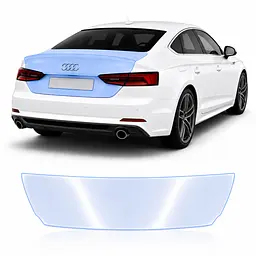Антигравійна захисна бронеплівка за лекалами для Audi A5 F5 2016-2019 - зона кришки багажника