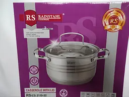 Каструля Rainstahl RS-CS 2119-22 см 4,9 л - мініатюра 10