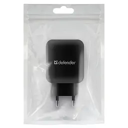 Зарядний пристрій 2xUSB 2.1А EPA-13 чорний Defender - мініатюра 3