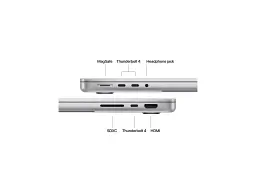 Ноутбук Apple MacBook Pro 14 Late 2025 Silver (MDE44) - мініатюра 4