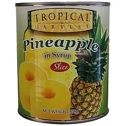 Ананас Tropical Harvest Pineapple Slices In Light Syrup кільцями в сиропі 565 г