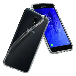 Чохол до мобільного телефона Laudtec для SAMSUNG Galaxy J7 2018 Clear tpu (Transperent) (LC-GJ737T) - мініатюра 2