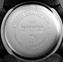 Чоловічий наручний годинник 1283 Black-Blue. Skmei acs0030824 - мініатюра 2