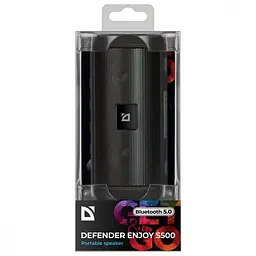 Портативна колонка Defender Enjoy S500 Black (65682) - мініатюра 5