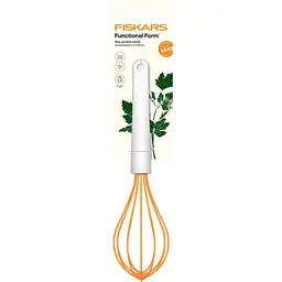 Вінчик Fiskars Functional Form з силіконовим покриттям білий (1023613) - мініатюра 4