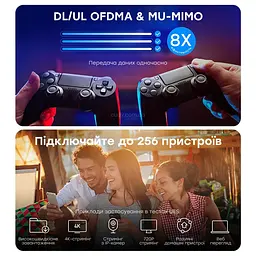 WiFi 6 Mesh-маршрутизатор Cudy WR3000E дводіапазонний гігабітний AX3000 (73-00674) - мініатюра 4