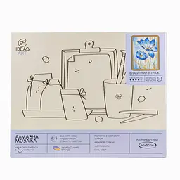 Набір з алмазною мозаїкою "Блакитний вітраж" 40*50 см, IDEA2-CK6524, ТМ "99IDEAS" - мініатюра 4
