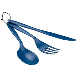 Комплект GSI Outdoors ніж виделка ложка Tekk Cutlery Синій (1099-70526)