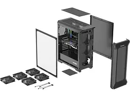 Корпус Genesis IRID 505F Black (NPC-1997) - мініатюра 11