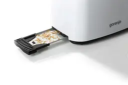 Тостер Gorenje 850 Вт функц. розморожування автовідключення пластик білий - мініатюра 6