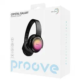 Бездротові навушники Proove Crystal Galaxy transparent чорні (55815 black) - мініатюра 2