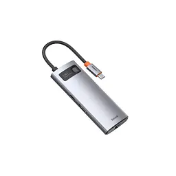 Концентратор Baseus USB-C 6-in-1 (CAHUB-CW0G) - мініатюра 4