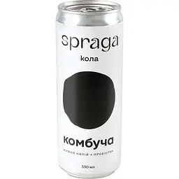 Напій Spraga Комбуча Кола слабогазований з/б 330 мл (923962) - мініатюра 2