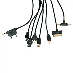 Універсальний USB-кабель для заряджання 10 в 1 BY-1001, шнур для заряджання телефонів - мініатюра 3