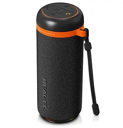 Портативная колонка REAL-EL RX711 10W Bluetooth TWS, RGB, Black - мініатюра 2