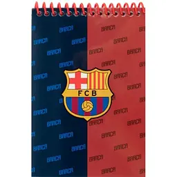 Блокнот пруж. А6 48арк. б/лін. FC Barcelona №BC26-196/Kite/